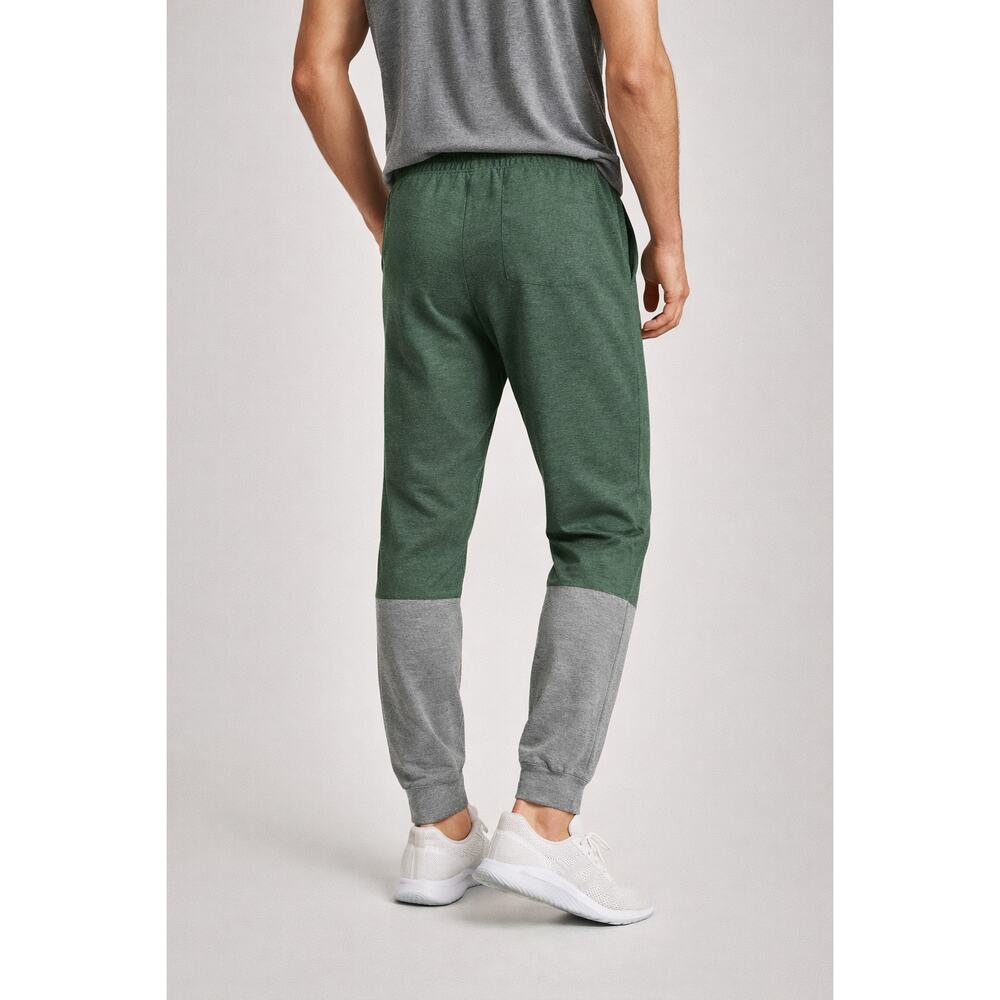 Outdoor Voices Joggers Green/Gray Colorblock | Me… - image 1